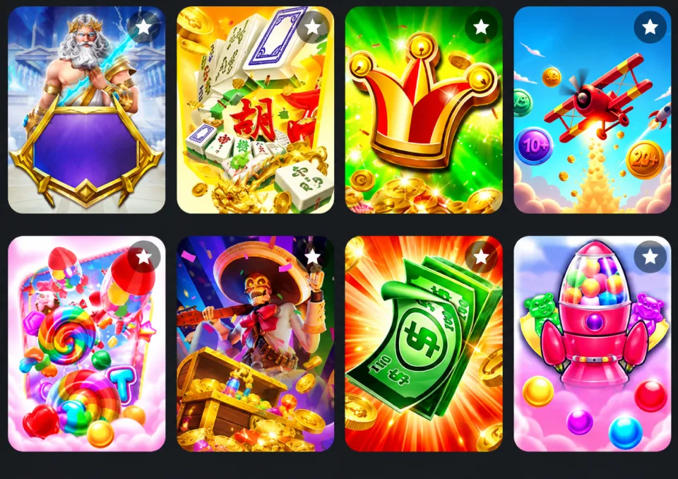 Game Lobby do APP wkbet