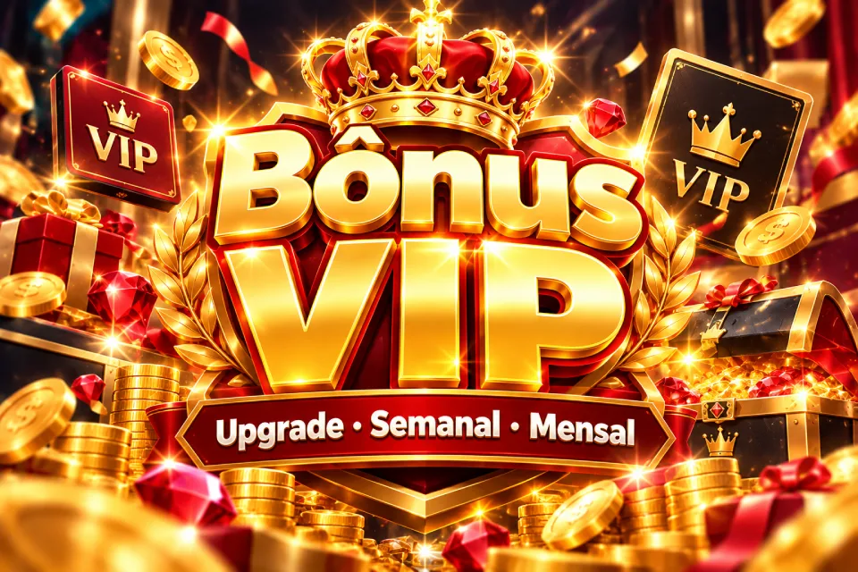 Bônus VIP: Upgrade, Semanal e Mensal no APP wkbet